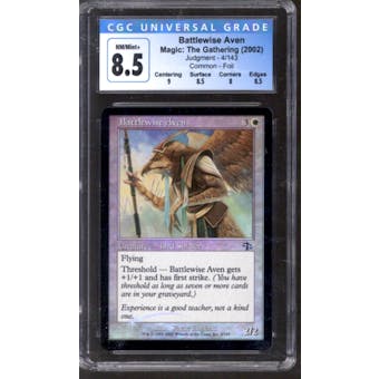 Magic the Gathering Judgment FOIL Battlewise Aven CGC 8.5