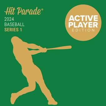 2024 Hit Parade Baseball Active Player Edition Series 1 Hobby Box - Vladimir Guerrero Jr.