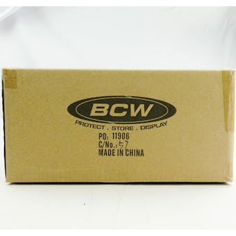 CLOSEOUT - BCW DECK VAULT LX 80 ORANGE 12-BOX CASE