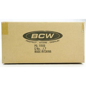 CLOSEOUT - BCW DECK VAULT LX 80 PURPLE 12-BOX CASE