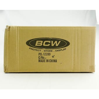 CLOSEOUT - BCW DECK VAULT LX 80 RED 12-BOX CASE