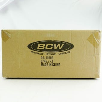 CLOSEOUT - BCW DECK VAULT LX 80 WHITE 12-BOX CASE