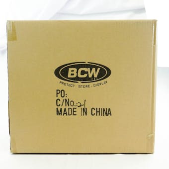CLOSEOUT - BCW BLACK DECK BOX 90-BOX CASE