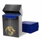 CLOSEOUT - BCW DOUBLE MATTE BLUE 80 COUNT BOXED DECK PROTECTORS - LOT OF 6!!!