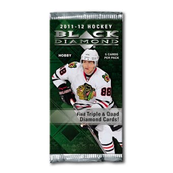 2011/12 Upper Deck Black Diamond Hockey Hobby Pack