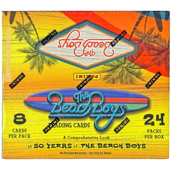 2013 Panini The Beach Boys Retail 24 Pack Box