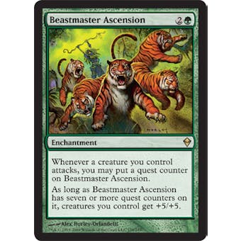 Magic the Gathering Zendikar Single Beastmaster Ascension - NEAR MINT (NM)