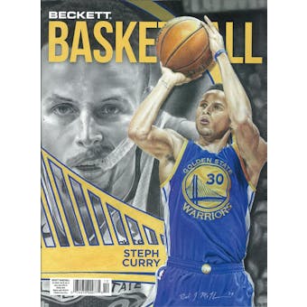 2019 Beckett Basketball Monthly Price Guide (#325 October) (Steph Curry)