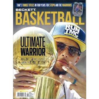 2018 Beckett Basketball Monthly Price Guide (#311 August) (Steph Curry)