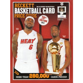 2013 Beckett Basketball Yearly Price Guide (20th Edition) (James/Wade)