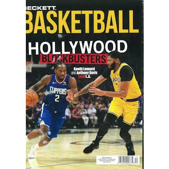 2019 Beckett Basketball Monthly Price Guide (#327 December) (Hollywood Blockbusters)