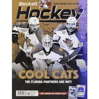 2016 Beckett Hockey Monthly Price Guide (#286 June) (Cool Cats)