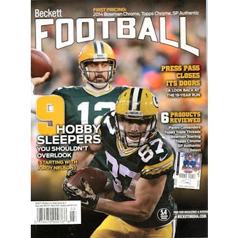 2015 Beckett Football Monthly Price Guide (#290 March) (Green Bay Packers)