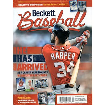 2015 Beckett Baseball Monthly Price Guide (#114 September) (Bryce Harper)