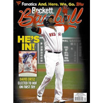2022 Beckett Baseball Monthly Price Guide (#193 April) (David Ortiz)