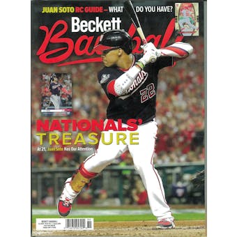 2020 Beckett Baseball Monthly Price Guide (#166 January) (Juan Soto)