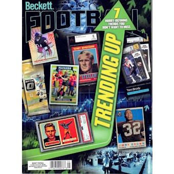 2021 Beckett Football Monthly Price Guide (#364 May) (Trending Up)