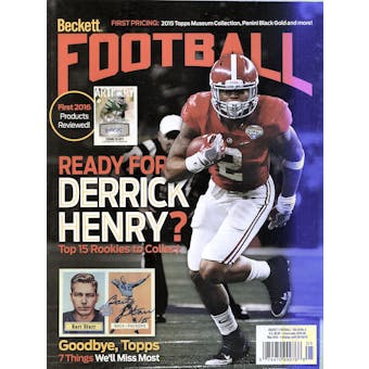2016 Beckett Football Monthly Price Guide (#304 May) (Derrick Henry)