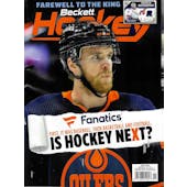 2021 Beckett Hockey Monthly Price Guide (#352 December) (Jeremy Swayman)