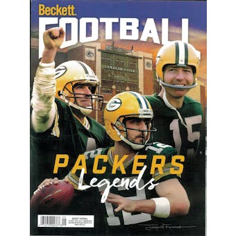 2019 Beckett Football Monthly Price Guide (#344 September) (Packers Legends)
