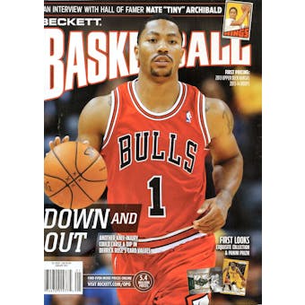 2014 Beckett Basketball Monthly Price Guide (#256 Janruary) (Rose)