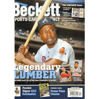 2015 Beckett Sports Card Monthly Price Guide (#360 March) (Legendary Lumber)