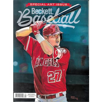 2019 Beckett Baseball Monthly Price Guide (#159 June) (Mike Trout Art)