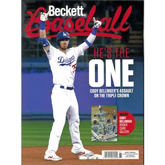2017 Beckett Baseball Monthly Price Guide (#138 September) (Cody Bellinger)