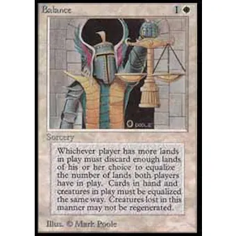 Magic the Gathering Beta Single Balance - NEAR MINT (NM)