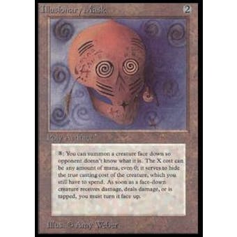 Magic the Gathering Beta Single Illusionary Mask - HEAVY PLAY (HP)