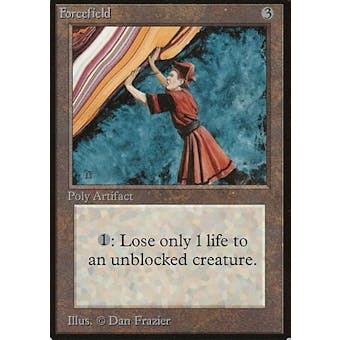 Magic the Gathering Beta Single Forcefield - MODERATE PLAY (MP)