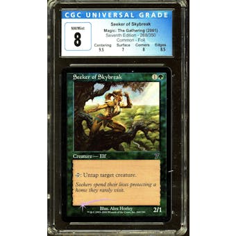 Magic the Gathering Seventh Edition 7th FOIL Seeker of Skybreak CGC 8