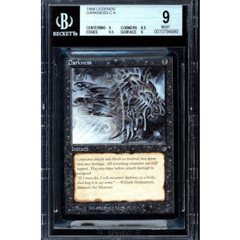 Magic the Gathering Legends Darkness BGS 9 (9, 8.5, 9.5, 9)