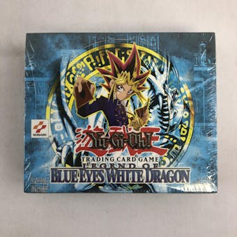 Yu-Gi-Oh Legend of Blue Eyes White Dragon Unlimited Booster Box LOB BEWD GOAT