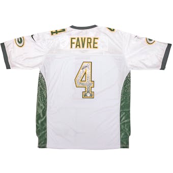 Brett Favre Autographed Green Bay Packers Alt. On Field Nike Jersey (Very Rare) Favre Holo