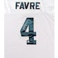 Brett Favre Autographed Green Bay Packers White Jersey (Farve Holo)
