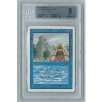 Magic the Gathering Unlimited Single Ancestral Recall BGS 9 (8.5, 9, 9.5, 9.5)