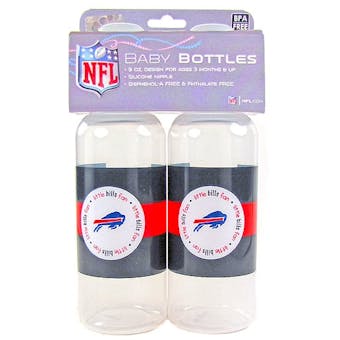 Baby Fanatic Buffalo Bills 2 Pack Baby Bottles