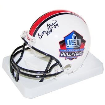 Billy Shaw Autographed Buffalo Bills Hall of Fame Mini Helmet