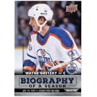Image for  One Random 2015/16 Upper Deck Biography of a Season Wayne Gretzky Card