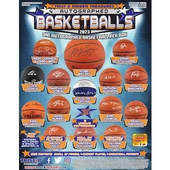2023 TriStar Hidden Treasures Autographed Basketball Hobby 4-Box Case