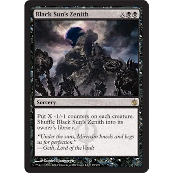 Magic the Gathering Mirrodin Besieged Single Black Sun's Zenith - NEAR MINT (NM)