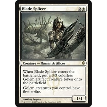 Magic the Gathering New Phyrexia Single Blade Splicer Foil