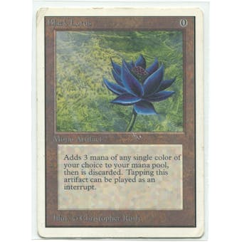 Magic the Gathering Unlimited Single Black Lotus - MODERATE PLAY (MP)