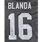 George Blanda Autographed Oakland Raiders Football Jersey (JSA COA)
