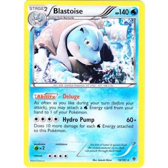 Pokemon Plasma Blast Single Blastoise 16/101