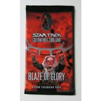 Decipher Star Trek Blaze of Glory Limited Edition 9-Card Booster Pack