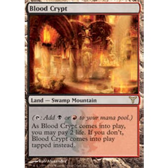 Magic the Gathering Dissension Single Blood Crypt - NEAR MINT (NM)