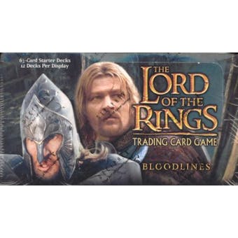Decipher Lord of the Rings Bloodlines Starter Box
