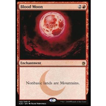 Magic the Gathering Masters 25 Single Blood Moon FOIL - NEAR MINT (NM)